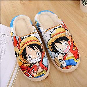 One Piece Slippers - One Piece Slippers Mugiwara No Luffy OMS0911