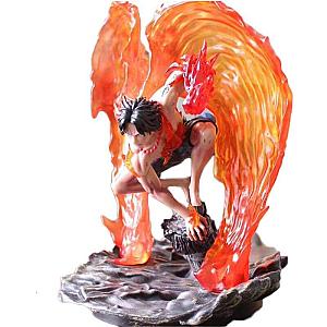 One Piece Action Figures - Portgas D Ace One Piece Figure Flame Wings OMS0911