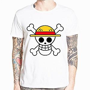 One Piece T-Shirts - Straw Hat Logo One Piece T-Shirt OMS0911