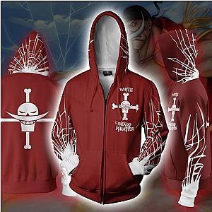 One Piece Hoodies - Whitebeard Pirates One Piece Jacket OMS0911