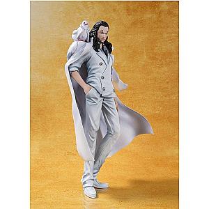 One Piece Action Figures - Rob Lucci In White One Piece figure OMS0911