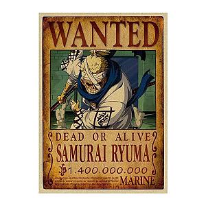 One Piece Posters - Search Notice Shimotsuki Ryuma wanted OMS0911