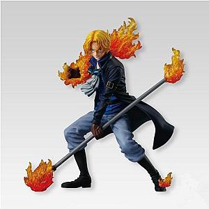 One Piece Action Figures - Set Of 3 Brothers Of Fire One Piece Figurines OMS0911