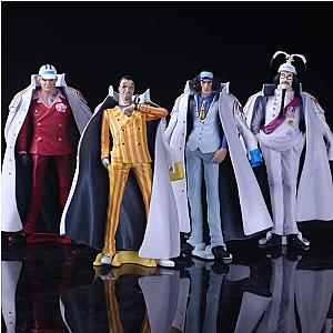 One Piece Action Figures - Set Of 4 Admirals Of The Navy Figurine OMS0911