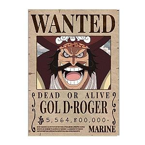 One Piece Posters - Wanted Search Notice Gold Roger OMS0911