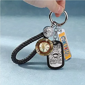 One Piece Keychain - Luffy Cartoon One Piece Zoro Nami Usopp Chopper Robin Franky Creative Wanted Keychain