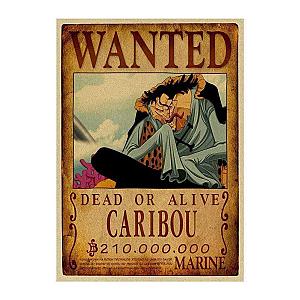 One Piece Posters - Wanted Caribou Search Notice OMS0911