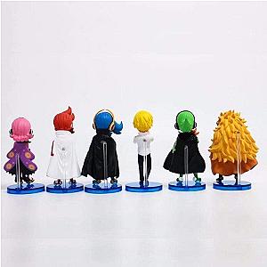 One Piece Action Figures - Vinsmoke Family 66 One Piece Figure 6 Pack OMS0911