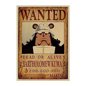 One Piece Posters - Wanted Kuma Search Notice OMS0911