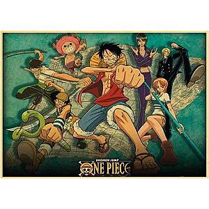 One Piece Posters - Straw Hat Crew One Piece Poster OMS0911