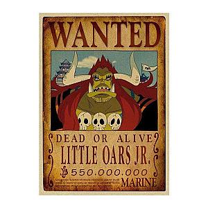 One Piece Posters - Wanted Search Notice Little Oars Jr OMS0911