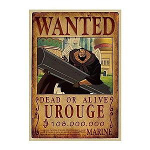 One Piece Posters - Wanted Search Notice Urouge OMS0911