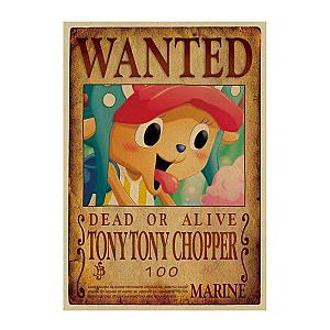 One Piece Posters - Wanted Tony Tony Chopper wanted OMS0911