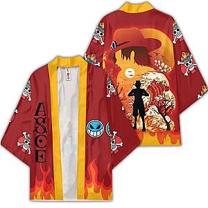 One Piece Kimono - Portgas Ace Kimono Clothes GOT1308