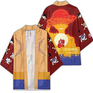 One Piece Kimono - Straw Hat Luffy Kimono Clothes GOT1308