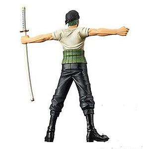 One Piece Action Figures - Zoro Receives Mihawk Attack One Piece Figure OMS0911