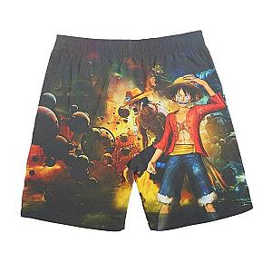 One Piece Short - Ace and Luffy One Piece Bath Shorts OMS0911