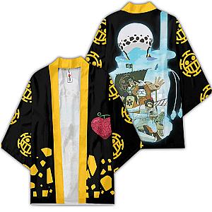 Law Heart Pirates Kimono Anime One Piece Merch Clothes GOT1308