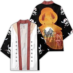 Shanks Red Hair Pirates Kimono Anime One Piece Merch Clothes GOT1308