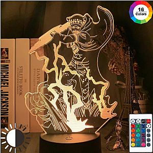 One Piece Merch - Trafalgar Law 3D LED Illusion Lamp MNK1108