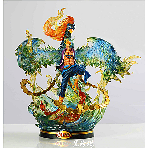 One Piece Merch - Marco The Phoenix Statue MNK1108