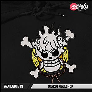 Logo Straw Crew Gear 5 Embroidered Hoodie / T-shirt