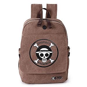 One Piece Merch - One Piece Canvas Backpack MNK1108