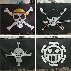 One Piece Merch - High Quality Flags MNK1108