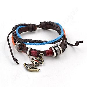 One Piece Merch - Drawstring Rope One Piece Bracelet MNK1108