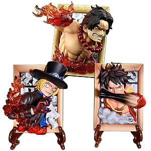 One Piece Merch - 3D Magnet Portraits with Stand MNK1108