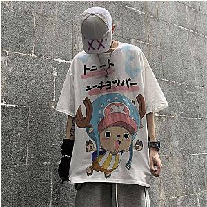 One Piece Merch - Tony Tony Chopper Streetwear T-Shirt ANM0608