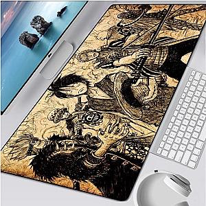 One Piece Merch - Sworn Brothers Manga Mouse Pad ANM0608