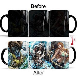 One Piece Merch - Nami Law Jinbe Color Changing Mug Cup ANM0608