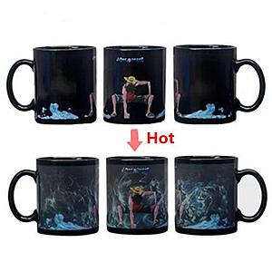 One Piece Merch - Monkey D. Luffy Devil Fruit Color Changing Mug Cup ANM0608