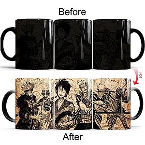 One Piece Merch - Manga Series Color Changing Mug Cup ANM0608