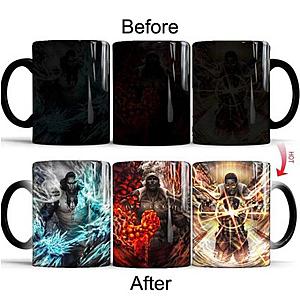 One Piece Merch - Marine Generals Color Changing Mug Cup ANM0608