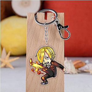 One Piece Merch - Vinsmoke Sanji Keychain ANM0608