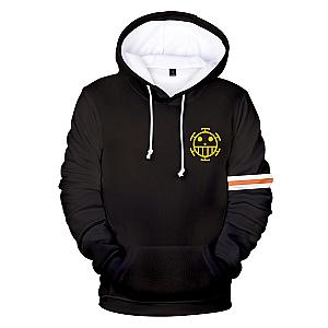 One Piece Merch - Trafalgar D. Water Law Corazon Hoodie ANM0608