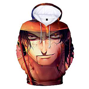 One Piece Merch - Portgas D. Ace 3D Hoodie ANM0608