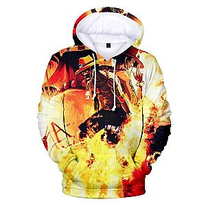 Portgas D. Ace Sound of Fire Burning Hoodie ANM0608