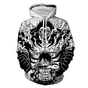 One Piece Merch - Monkey D. Luffy Gear 4 Hoodie ANM0608