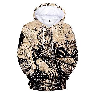 One Piece Merch - Roronoa Zoro Vintage Hoodie ANM0608