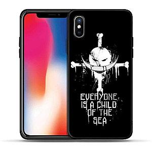 One Piece Merch - Whitebeard Everyone Is a Child Of The Sea iPhone Case ANM0608