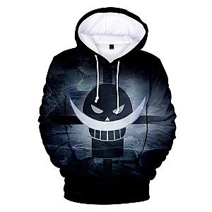 One Piece Merch - Edward Newgate Whitebeard Hoodie ANM0608