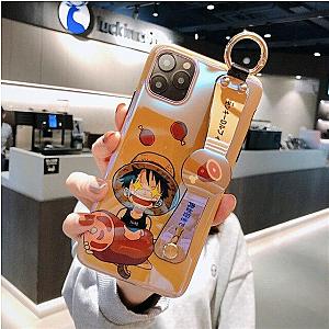 One Piece Merch - Monkey D. Luffy iPhone Case Strap Holder ANM0608