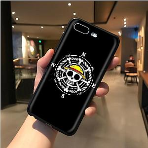 One Piece Merch - Jolly Roger Compass iPhone Case ANM0608