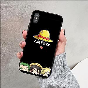 One Piece Merch - Monster Trio Zoro Luffy Sanji iPhone Case ANM0608