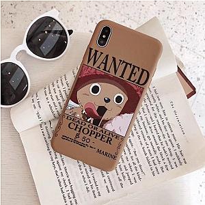 One Piece Merch - Dead or Alive Tony Tony Chopper Wanted iPhone Case ANM0608