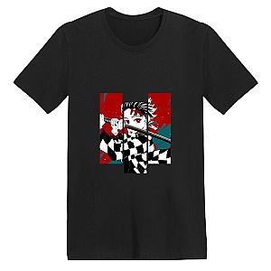 Demon Slayer Kamado Tanjirou Classic T-Shirts Kimetsu No Yaiba Tee