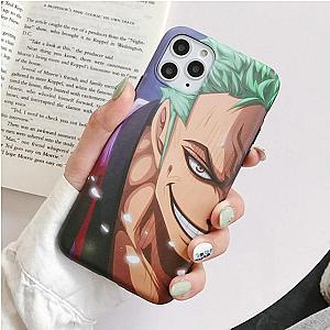 One Piece Merch - Roronoa Zoro Face iPhone Case ANM0608